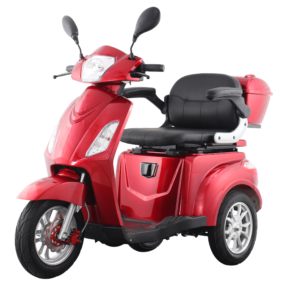 HeCare Ranger 1 Three wheeled Electric Mobility scooter Fastest in Navy 45 Miles range- 4 wheeled- 8mph- Faster Free Demonstration Delivery
