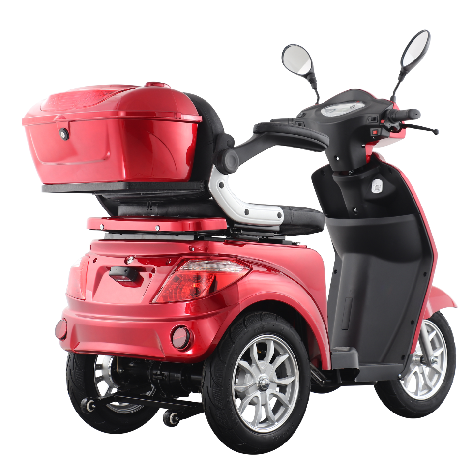 HeCare Ranger 1 Three wheeled Electric Mobility scooter Fastest in Navy 45 Miles range- 4 wheeled- 8mph- Faster Free Demonstration Delivery
