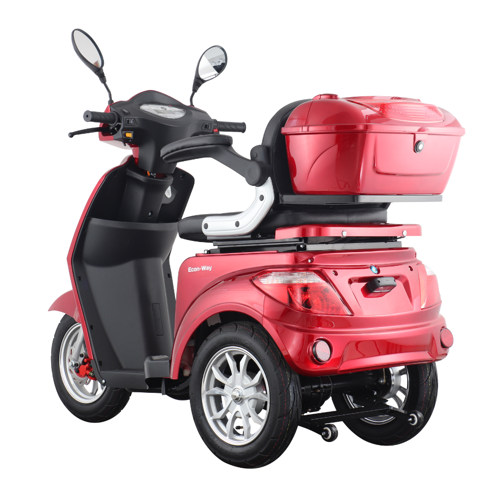 HeCare Ranger 1 Three wheeled Electric Mobility scooter Fastest in Navy 45 Miles range- 4 wheeled- 8mph- Faster Free Demonstration Delivery