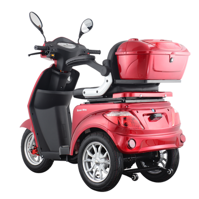HeCare Ranger 1 Three wheeled Electric Mobility scooter Fastest in Navy 45 Miles range- 4 wheeled- 8mph- Faster Free Demonstration Delivery