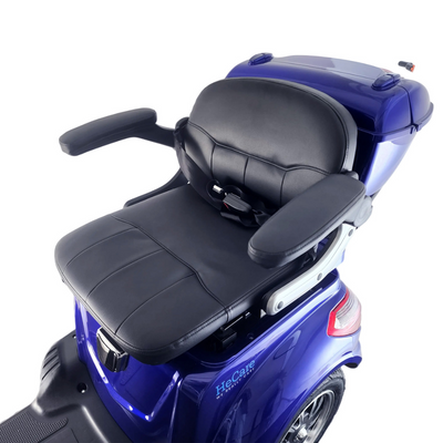 HeCare Ranger 1 Three wheeled Electric Mobility scooter Fastest in Navy 45 Miles range- 4 wheeled- 8mph- Faster Free Demonstration Delivery