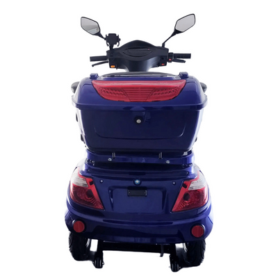 HeCare Ranger 1 Three wheeled Electric Mobility scooter Fastest in Navy 45 Miles range- 4 wheeled- 8mph- Faster Free Demonstration Delivery