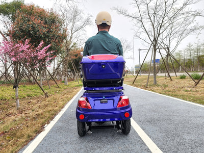 HeCare T408-1-4 Ranger 1 Electric 3 Wheel Electric Mobility Scooter With Enhanced Mobility, Safety and Comfort