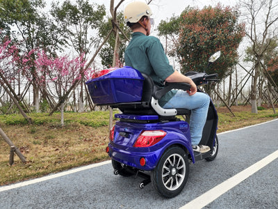 HeCare T408-1-4 Ranger 1 Electric 3 Wheel Electric Mobility Scooter With Enhanced Mobility, Safety and Comfort