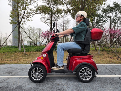 HeCare T408-3-4 Ranger 3 Electric 4 Wheel Electric Mobility Scooter With Enhanced Mobility, Safety and Comfort