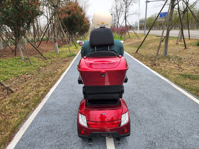 HeCare T408-3-4 Ranger 3 Electric 4 Wheel Electric Mobility Scooter With Enhanced Mobility, Safety and Comfort
