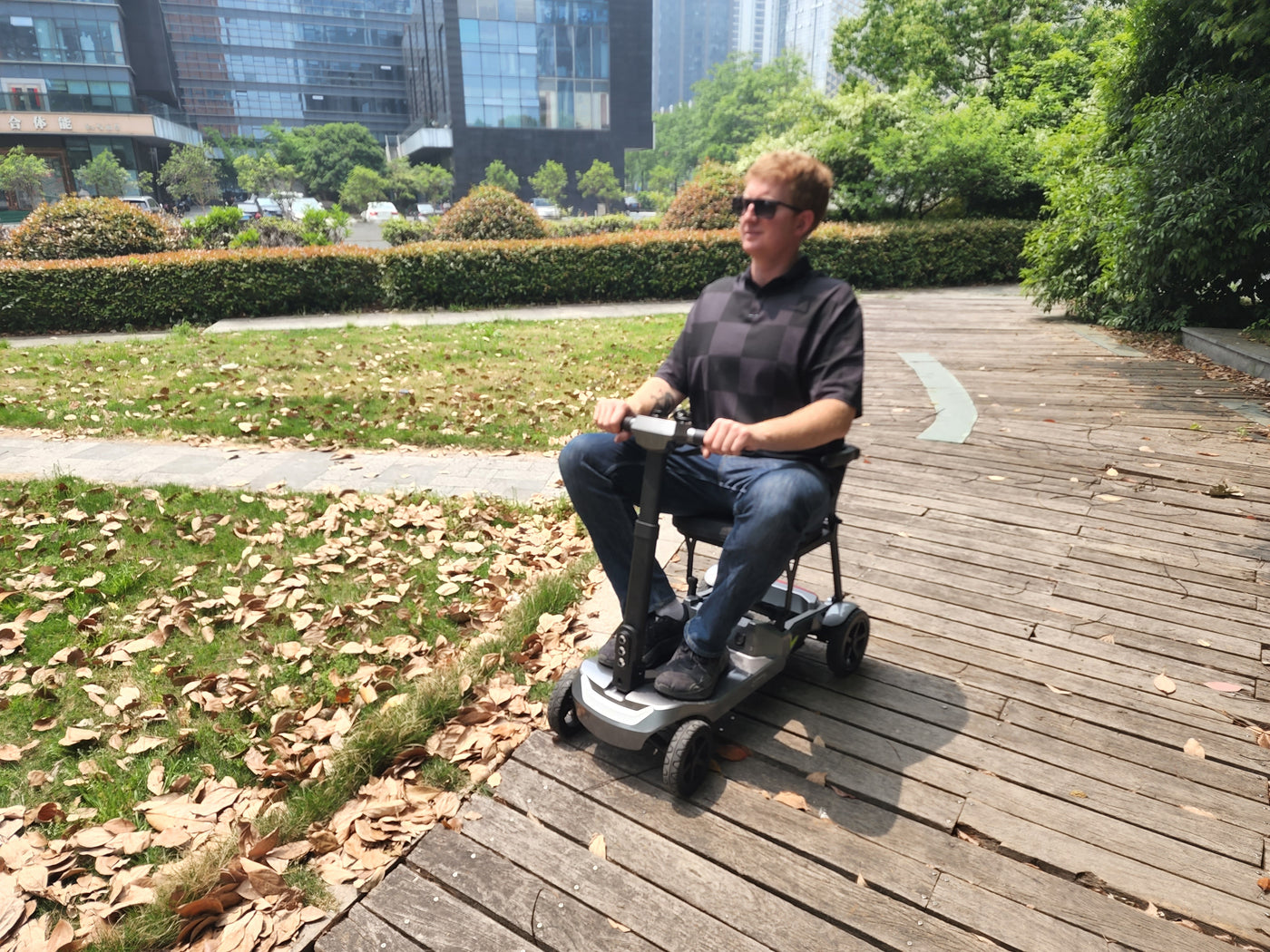 Hecare RaptorFold Instant Folding & Lightweight Mobility Scooter