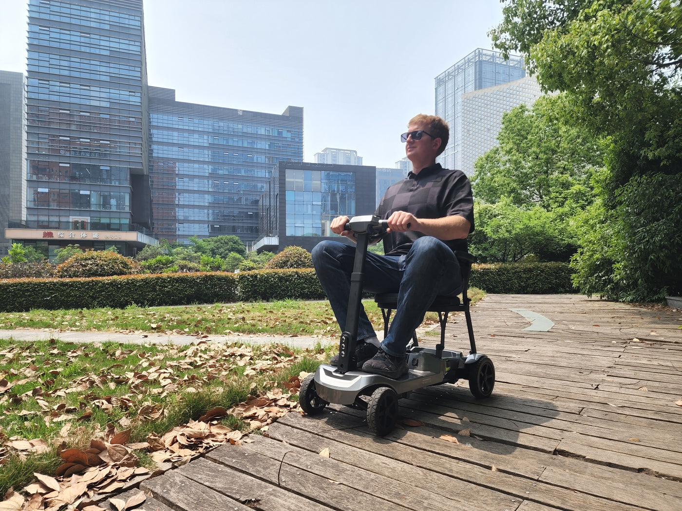 Hecare RaptorFold Instant Folding & Lightweight Mobility Scooter