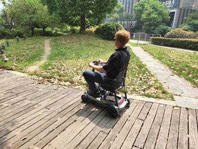 Hecare RaptorFold Instant Folding & Lightweight Mobility Scooter