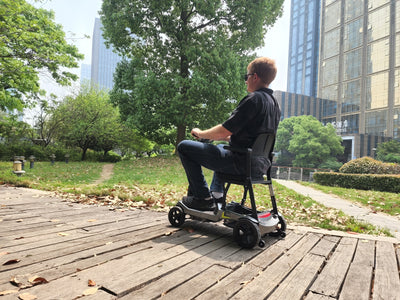 Hecare RaptorFold Instant Folding & Lightweight Mobility Scooter