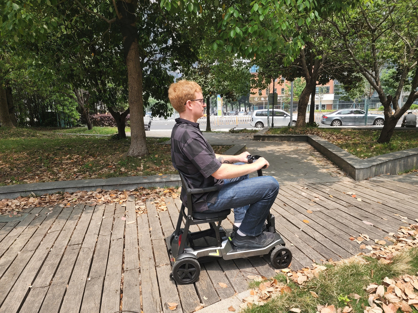 Hecare RaptorFold Instant Folding & Lightweight Mobility Scooter