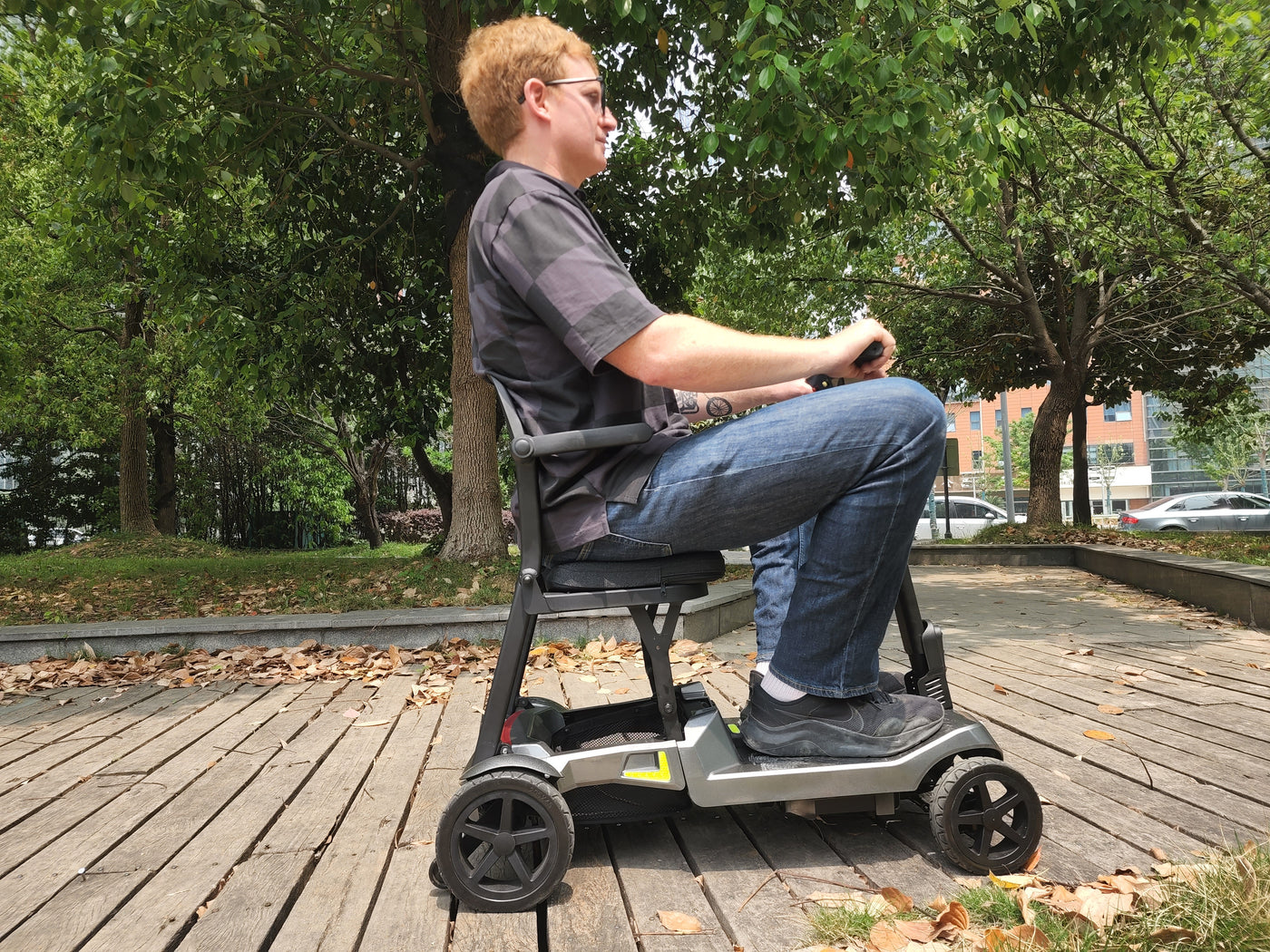 Hecare RaptorFold Instant Folding & Lightweight Mobility Scooter