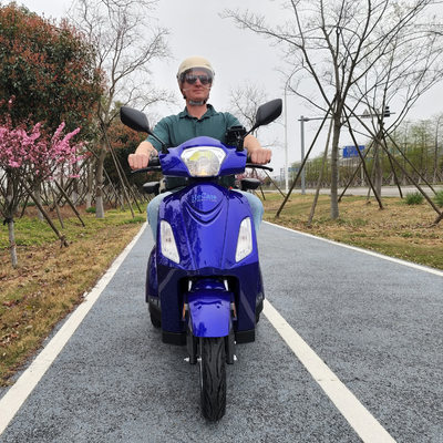 HeCare Ranger 1 Three wheeled Electric Mobility scooter Fastest in Navy 45 Miles range- 4 wheeled- 8mph- Faster Free Demonstration Delivery