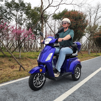 HeCare Ranger 1 Three wheeled Electric Mobility scooter Fastest in Navy 45 Miles range- 4 wheeled- 8mph- Faster Free Demonstration Delivery