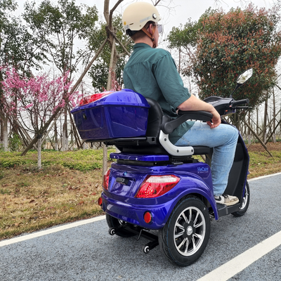 HeCare Ranger 1 Three wheeled Electric Mobility scooter Fastest in Navy 45 Miles range- 4 wheeled- 8mph- Faster Free Demonstration Delivery