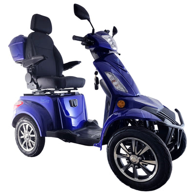 HeCare T408-1-4 Ranger 2 Electric 4 Wheel Electric Mobility Scooter With Enhanced Mobility, Safety and Comfort