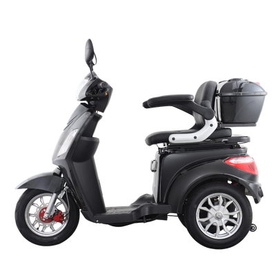 HeCare Ranger 1 Three wheeled Electric Mobility scooter Fastest in Navy 45 Miles range- 4 wheeled- 8mph- Faster Free Demonstration Delivery