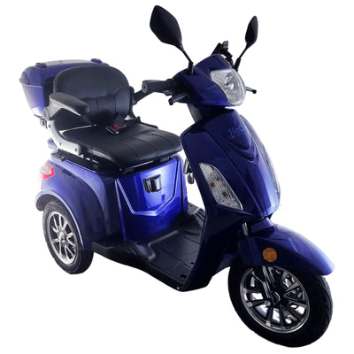 HeCare T408-1-4 Ranger 1 Electric 3 Wheel Electric Mobility Scooter With Enhanced Mobility, Safety and Comfort