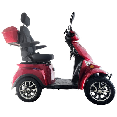 HeCare T408-3-4 Ranger 3 Electric 4 Wheel Electric Mobility Scooter With Enhanced Mobility, Safety and Comfort