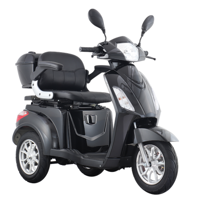 HeCare Ranger 1 Three wheeled Electric Mobility scooter Fastest in Navy 45 Miles range- 4 wheeled- 8mph- Faster Free Demonstration Delivery