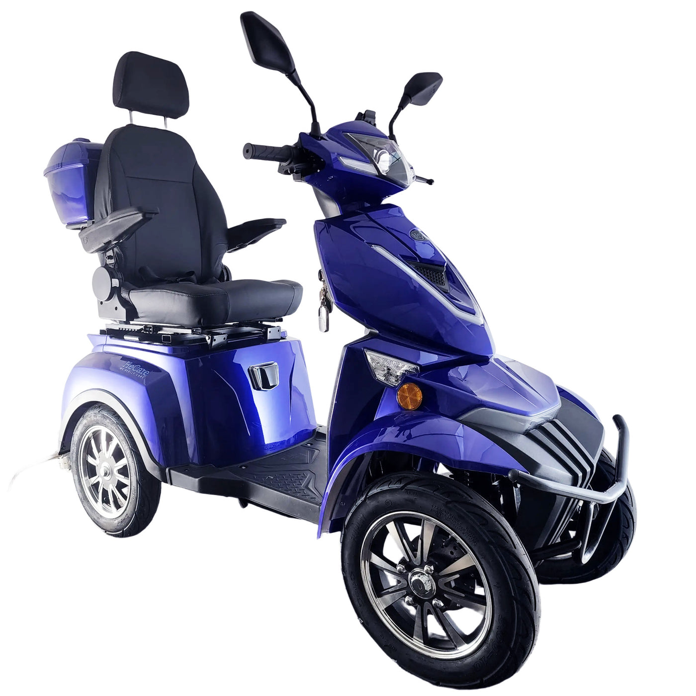 HeCare T408-3-4 Ranger 3 Electric 4 Wheel Electric Mobility Scooter With Enhanced Mobility, Safety and Comfort