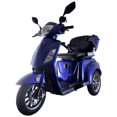 HeCare T408-1-4 Ranger 1 Electric 3 Wheel Electric Mobility Scooter With Enhanced Mobility, Safety and Comfort