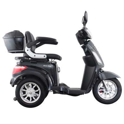 HeCare Ranger 1 Three wheeled Electric Mobility scooter Fastest in Navy 45 Miles range- 4 wheeled- 8mph- Faster Free Demonstration Delivery