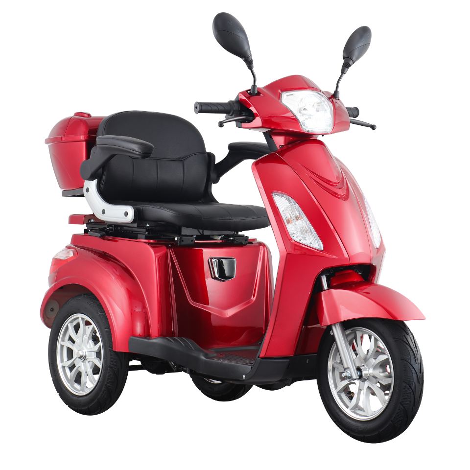 HeCare Ranger 1 Three wheeled Electric Mobility scooter Fastest in Navy 45 Miles range- 4 wheeled- 8mph- Faster Free Demonstration Delivery
