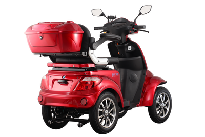 HeCare T408-1-4 Ranger 2 Electric 4 Wheel Electric Mobility Scooter With Enhanced Mobility, Safety and Comfort