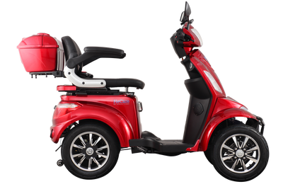 HeCare T408-1-4 Ranger 2 Electric 4 Wheel Electric Mobility Scooter With Enhanced Mobility, Safety and Comfort