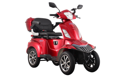 HeCare T408-1-4 Ranger 2 Electric 4 Wheel Electric Mobility Scooter With Enhanced Mobility, Safety and Comfort