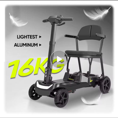 Hecare RaptorFold Instant Folding & Lightweight Mobility Scooter