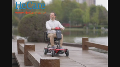 NEW Hecare Instant folding Lightweight Portable mobility scooter shoprider UK