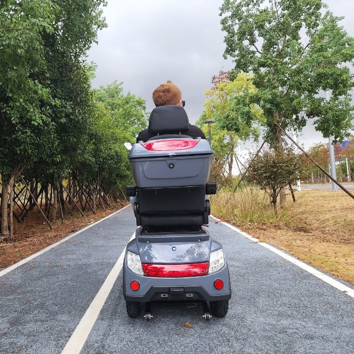 Four Wheeled Fastest Electric Mobility Scooter - Ranger 3 | RED | BLUE | BLACK | GREY (Delivery After 21 November)