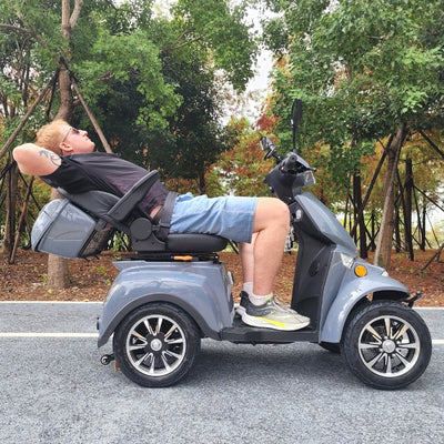 Four Wheeled Fastest Electric Mobility Scooter - Ranger 3 | RED | BLUE | BLACK | GREY (Delivery After 21 November)