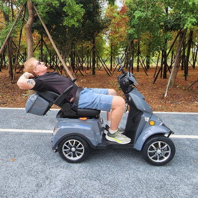 Four Wheeled Fastest Electric Mobility Scooter - Ranger 3 | RED | BLUE | BLACK | GREY (Delivery After 21 November)