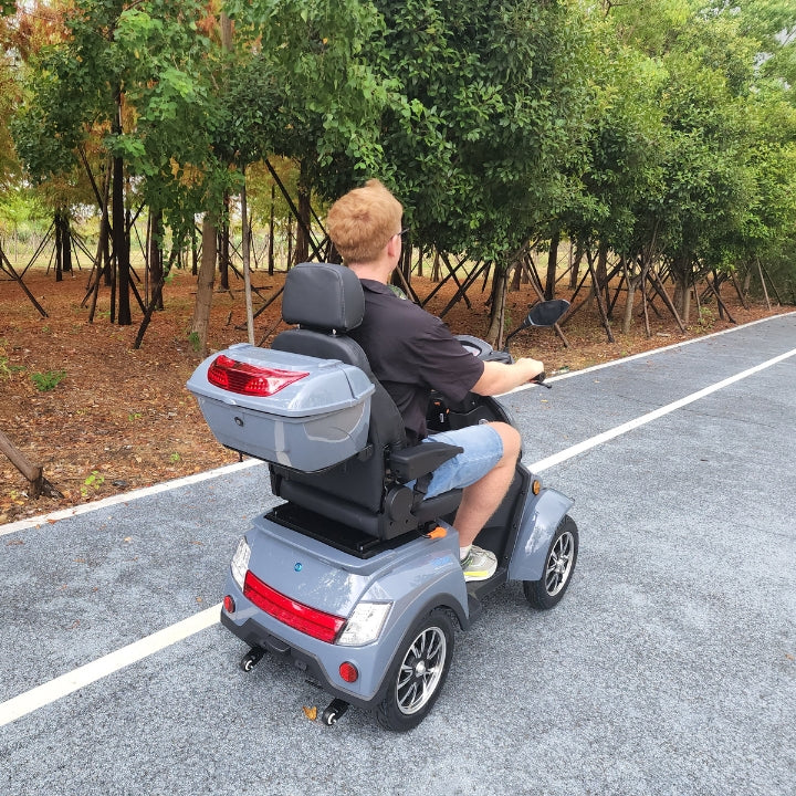 Four Wheeled Fastest Electric Mobility Scooter - Ranger 3 | RED | BLUE | BLACK | GREY (Delivery After 21 November)
