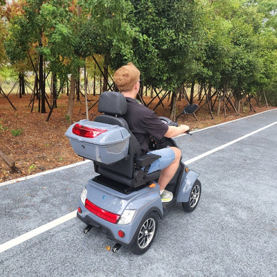 Four Wheeled Fastest Electric Mobility Scooter - Ranger 3 | RED | BLUE | BLACK | GREY (Delivery After 21 November)